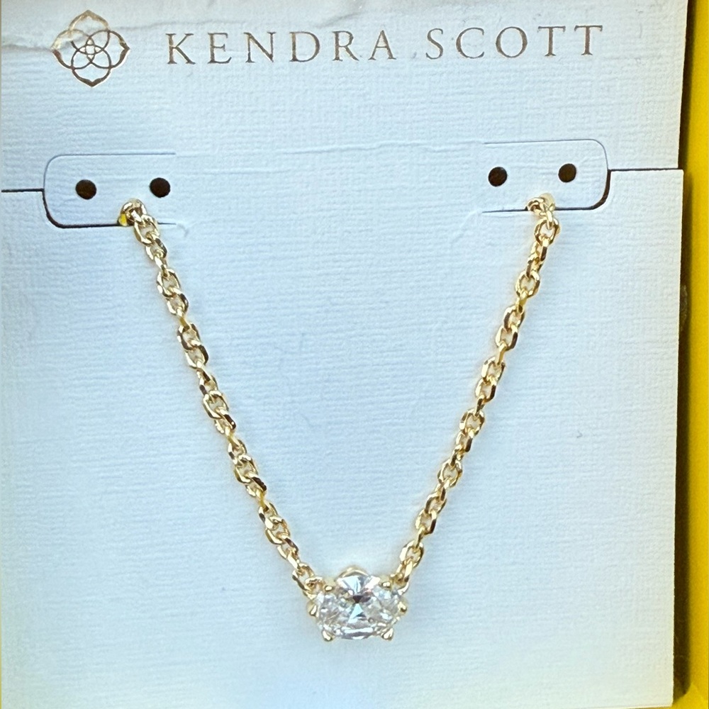 NWT- Kendra Scott Gold Cailin Necklace